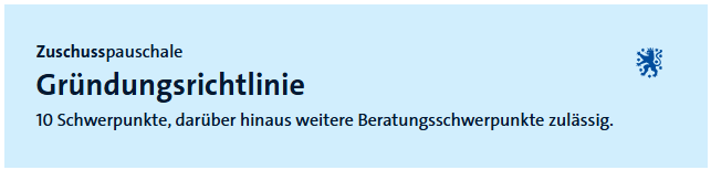 Gründungsrichtlinie